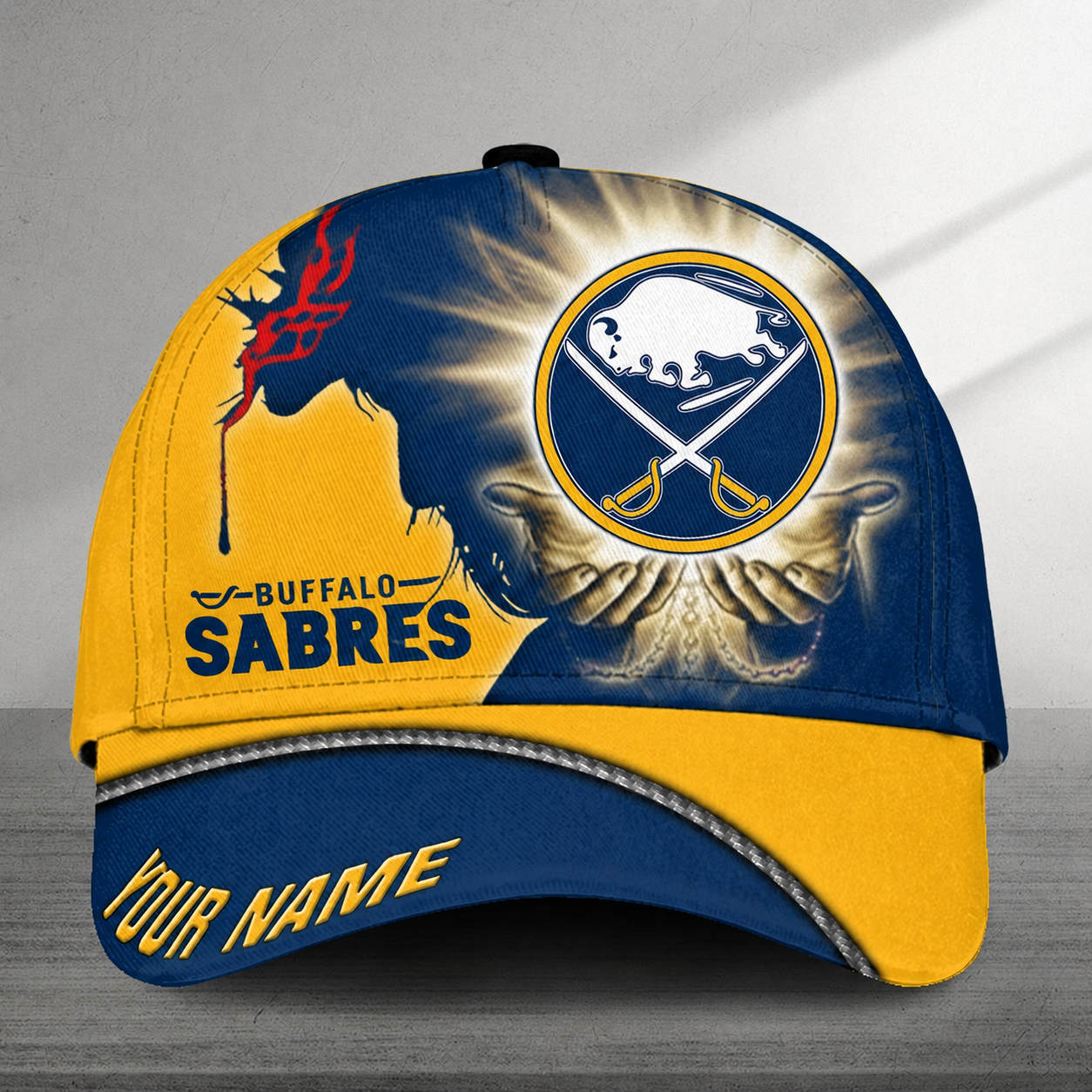 LIMITED EDITION - NEW CUSTOMIZED NHL28 BFS BUFFALO SABRES CLASSIC CAP