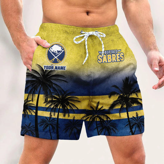 LIMITED EDITION - NEW PREMIUM NHL28 BF SABRES SHORT PANTS