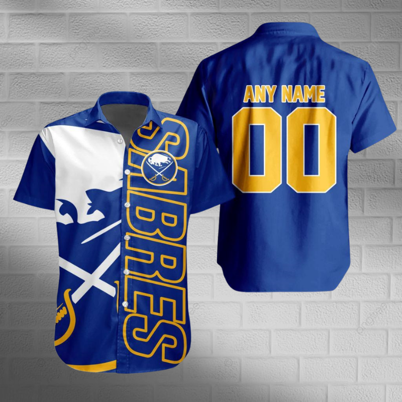 [SUPER SALE] NEW CUSTOMIZED NHL28 BFS BUFFALO SABRES UNISEX HAWAIIAN SHIRT