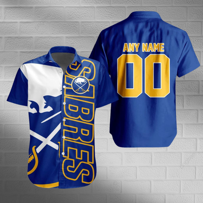 [SUPER SALE] NEW CUSTOMIZED NHL28 BFS BUFFALO SABRES UNISEX HAWAIIAN SHIRT
