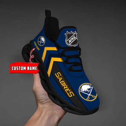 [SUPER SALE ] NEW CUSTOMIZED NHL28 BFS BUFFALO SABRES MAX SOUL SHOES