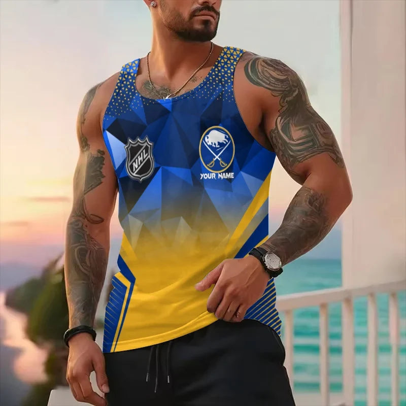 [SUPER SALE] NEW CUSTOMIZED NHL28 BFS BUFFALO SABRES UNISEX TANK TOP