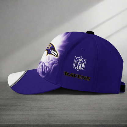 LIMITED EDITION - NEW CUSTOMIZED NFL28 BTR BALTIMORE RAVENS CLASSIC CAP