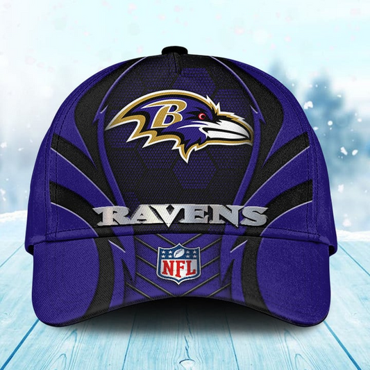 LIMITED EDITION - NEW CUSTOMIZED NFL28 BTR BALTIMORE RAVENS CLASSIC CAP