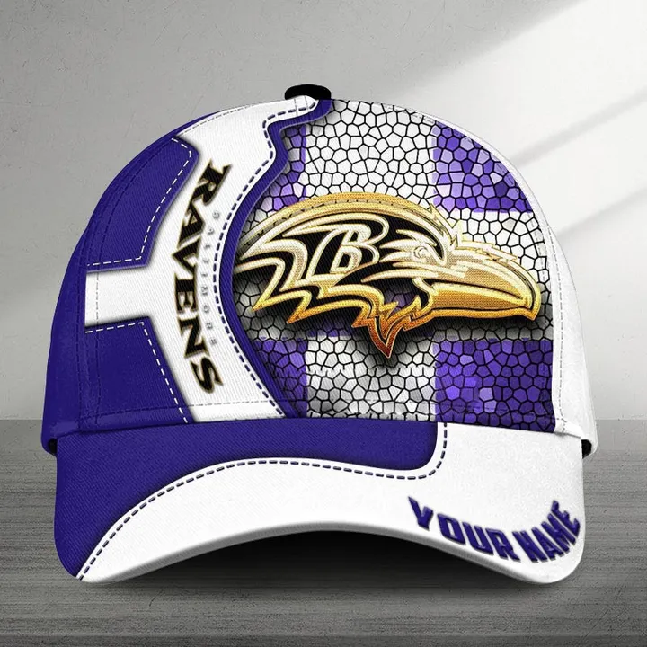 LIMITED EDITION - NEW CUSTOMIZED NFL28 BTR BALTIMORE RAVENS CLASSIC CAP
