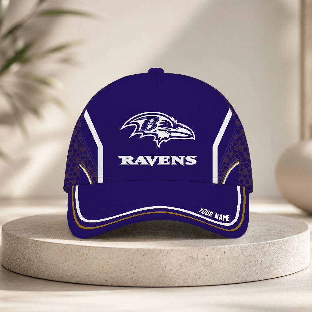 VIRAL EDITION - NEW CUSTOMIZED NFL28 BTR BALTIMORE RAVENS CLASSIC CAP