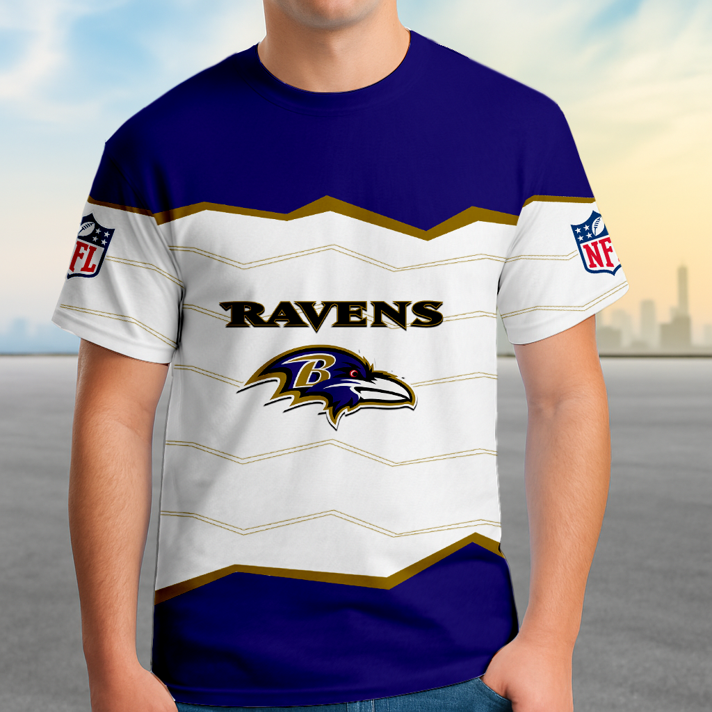 LIMITED EDITION - NEW CUSTOMIZED NFL28 BTR BALTIMORE RAVENS UNISEX T-SHIRT, SWEASHIRTS, HOODIE & JACKETS