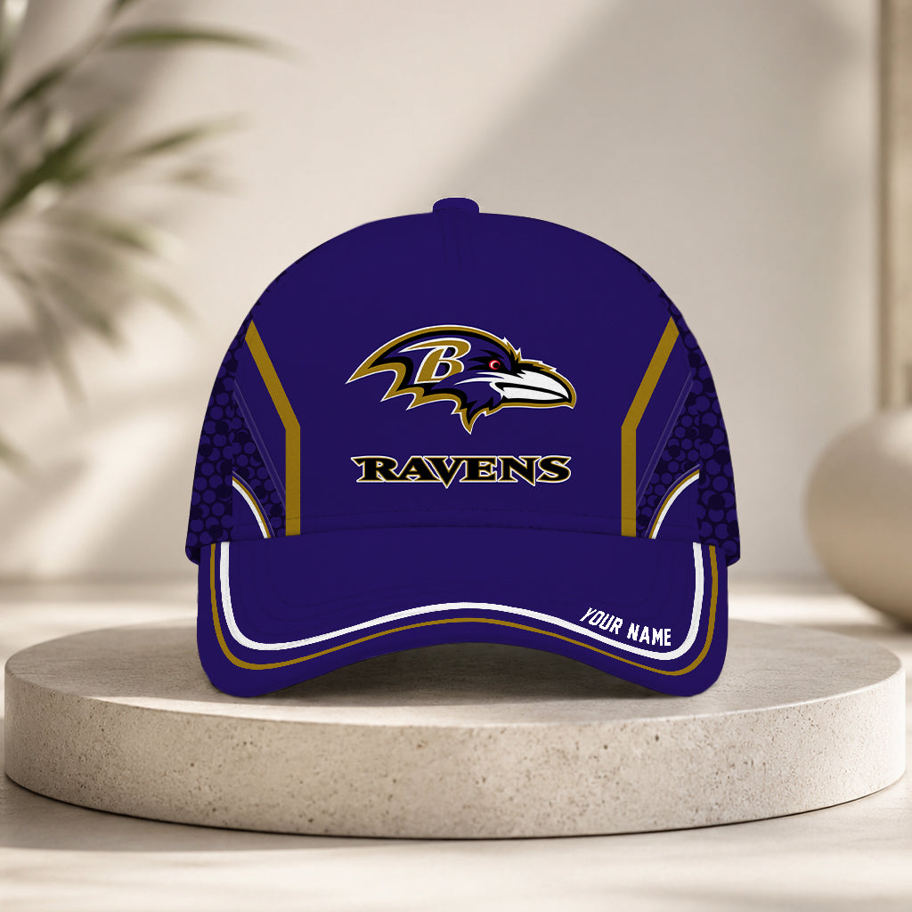 VIRAL EDITION - NEW CUSTOMIZED NFL28 BTR BALTIMORE RAVENS CLASSIC CAP