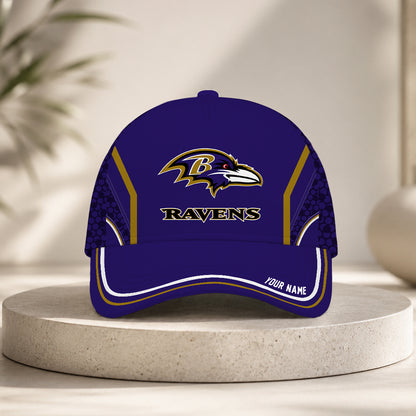 VIRAL EDITION - NEW CUSTOMIZED NFL28 BTR BALTIMORE RAVENS CLASSIC CAP