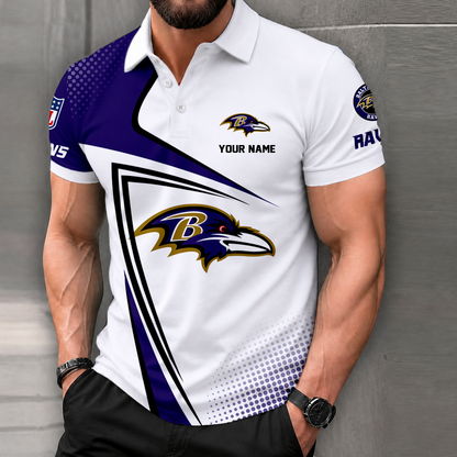 LIMITED EDITION - NEW CUSTOMIZED NFL28 BTR BALTIMORE RAVENS T-SHIRT, POLO SHIRT, ZIP POLO SHIRT, SWEATSHIRT, HOODIE & ZIP HOODIE