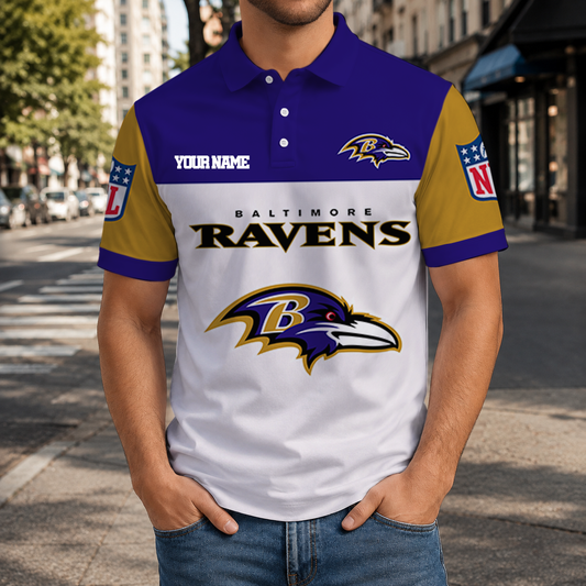 LIMITED EDITION - NEW CUSTOMIZED NFL28 BTR BALTIMORE RAVENS T-SHIRT, POLO SHIRT, ZIP POLO SHIRT, SWEATSHIRT, HOODIE & ZIP HOODIE