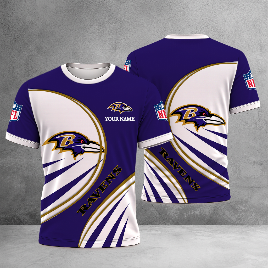 LIMITED EDITION - NEW CUSTOMIZED NFL28 BTR BALTIMORE RAVENS T-SHIRT, POLO SHIRT, ZIP POLO SHIRT, SWEATSHIRT, HOODIE & ZIP HOODIE