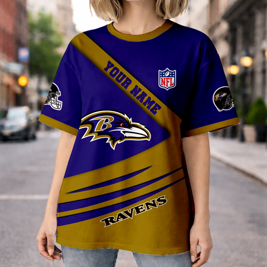 LIMITED EDITION - NEW CUSTOMIZED NFL28 BTR BALTIMORE RAVENS UNISEX T-SHIRT, POLO, HOODIE & JACKETS