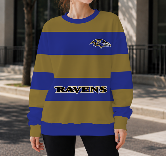 LIMITED EDITION - NEW CUSTOMIZED NFL28 BTR BALTIMORE RAVENS UNISEX SWEATSHIRT