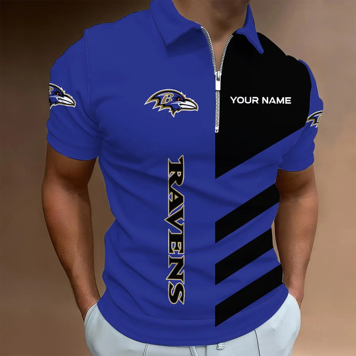 LIMITED EDITION - NEW CUSTOMIZED NFL28 BTR BALTIMORE RAVENS T-SHIRT, POLO SHIRT, ZIP POLO SHIRT, SWEATSHIRT, HOODIE & ZIP HOODIE