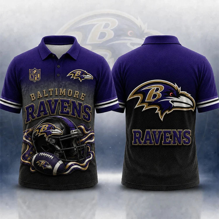 LIMITED EDITION - NEW CUSTOMIZED NFL28 BALTIMORE RAVENS T-SHIRTS, POLO, SWEASHIRTS, V-NECK T-SHIRT, HOODIE & ZIP HOODIE