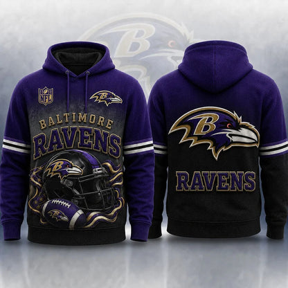 LIMITED EDITION - NEW CUSTOMIZED NFL28 BALTIMORE RAVENS T-SHIRTS, POLO, SWEASHIRTS, V-NECK T-SHIRT, HOODIE & ZIP HOODIE