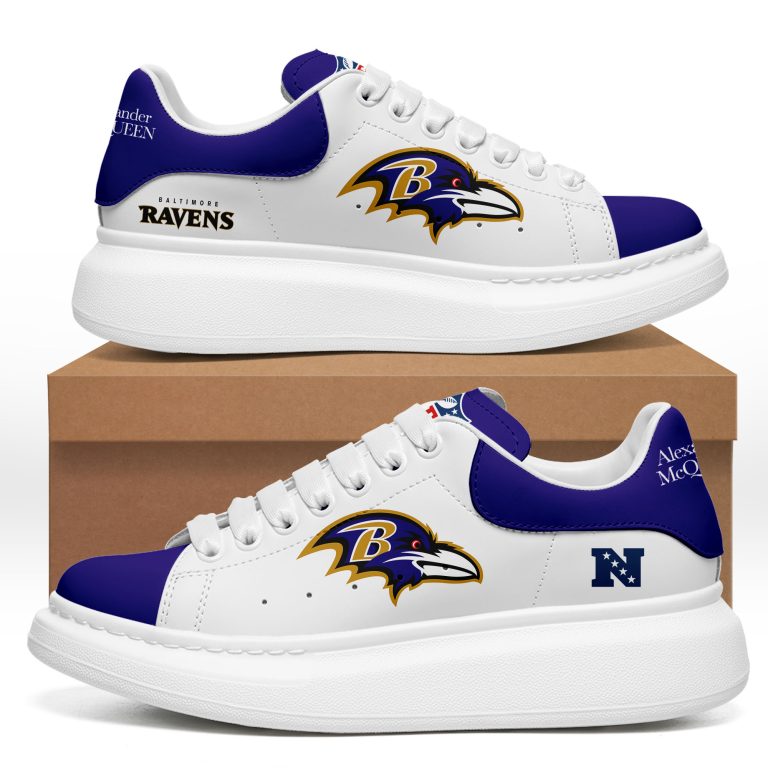 [SPECIAL OFFER] NEW CUSTOMIZED NFL28 BTR BALTIMORE RAVENS MCQUEEN SHOES
