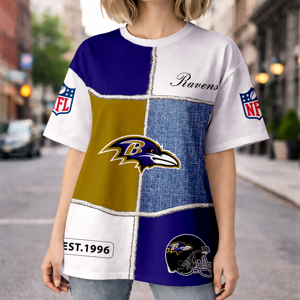 LIMITED EDITION - NEW CUSTOMIZED NFL28 BTR BALTIMORE RAVENS UNISEX T-SHIRT, POLO, HOODIE & JACKETS