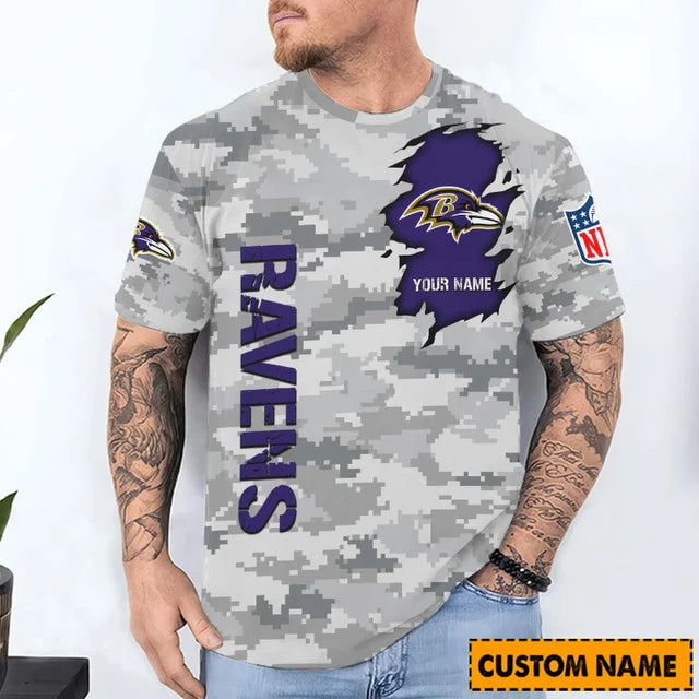 LIMITED EDITION - NEW CUSTOMIZED NFL28 BTR BALTIMORE RAVENS T-SHIRT, POLO SHIRT, ZIP POLO SHIRT, SWEATSHIRT, HOODIE & ZIP HOODIE