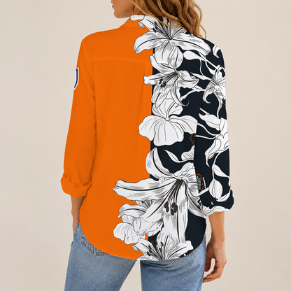 [FAN EXCLUSIVE] NEW CUSTOMIZED MLS28 HDF HOUSTON DYNAMO FC WOMEN CASUAL SHIRT