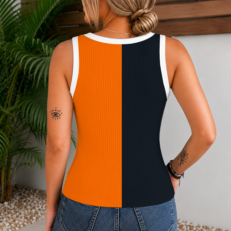 [FAN EXCLUSIVE] NEW CUSTOMIZED MLS28 HDF HOUSTON DYNAMO FC V-NECK TANK TOP