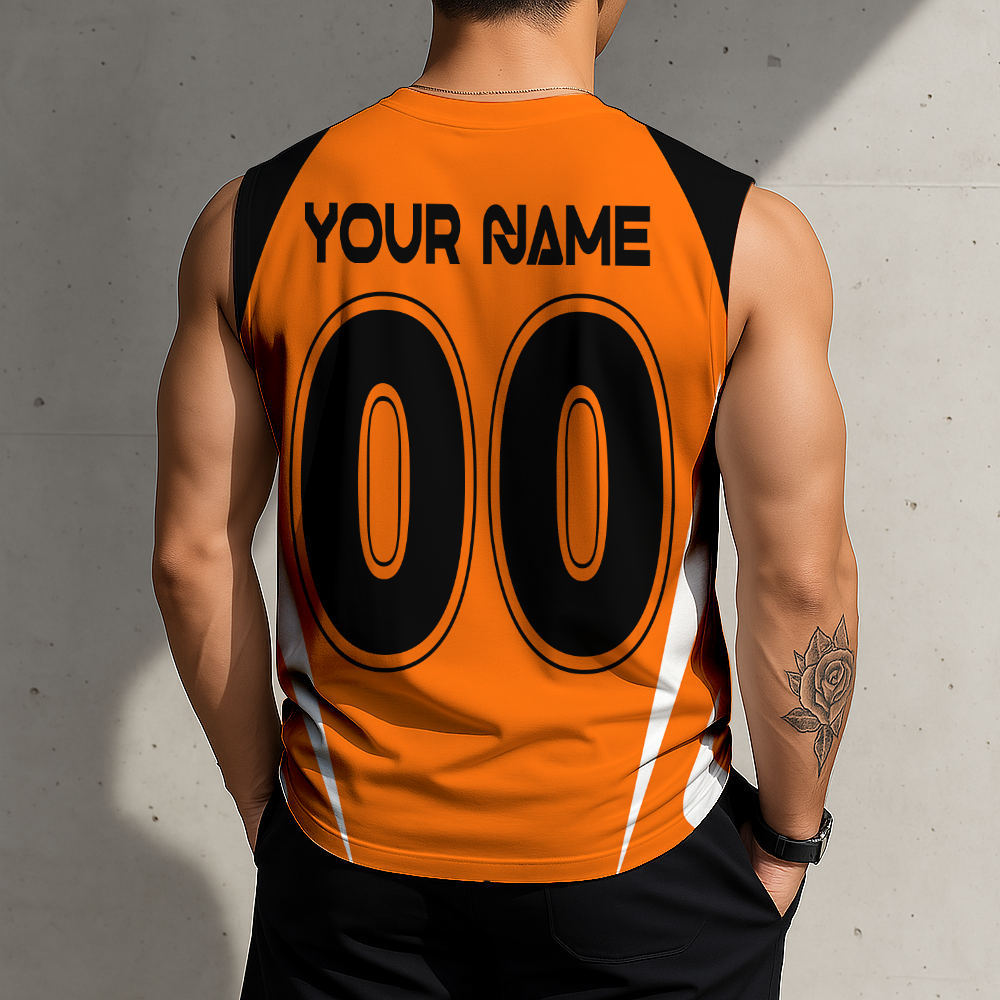 LIMITED EDITION - NEW CUSTOMIZED MLS28 HDF HT DYNAMO TANK TOP & GYM SHIRT