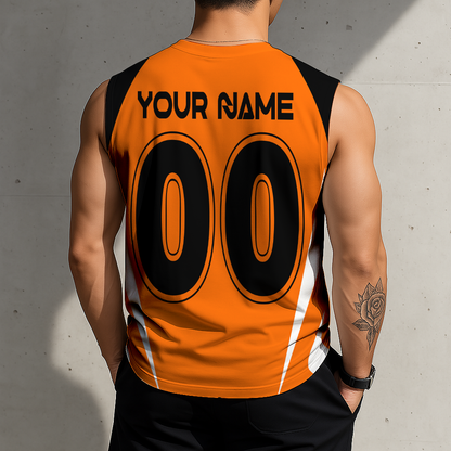 LIMITED EDITION - NEW CUSTOMIZED MLS28 HDF HT DYNAMO TANK TOP & GYM SHIRT