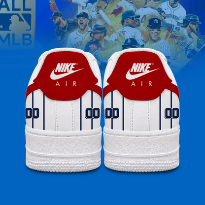 [FLASH SALE] NEW CUSTOMIZED MLB28 WNS WASHINGTON NATIONALS AF1 SHOES