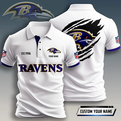 SPECIAL EDITION - NEW CUSTOMIZED NFL28 BTR BALTIMORE RAVENS T-SHIRT, POLO SHIRT, ZIP POLO SHIRT, HOODIE, ZIP HOODIE & SWEATSHIRT