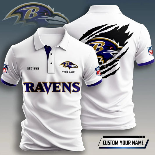 SPECIAL EDITION - NEW CUSTOMIZED NFL28 BTR BALTIMORE RAVENS T-SHIRT, POLO SHIRT, ZIP POLO SHIRT, HOODIE, ZIP HOODIE & SWEATSHIRT