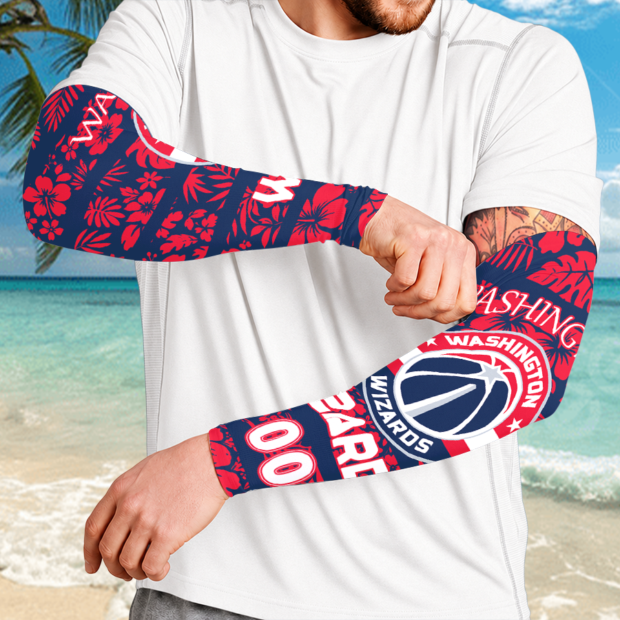 [HOT DEAL] NEW CUSTOMIZED NBA28 WWI WASHINGTON WIZARDS SUN ARM SLEEVES