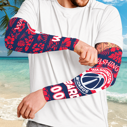 [HOT DEAL] NEW CUSTOMIZED NBA28 WWI WASHINGTON WIZARDS SUN ARM SLEEVES