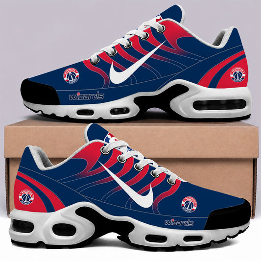 [HOT DEAL] NEW CUSTOMIZED NBA28 WWI WASHINGTON WIZARDS AIR MAX PLUS SNEAKERS