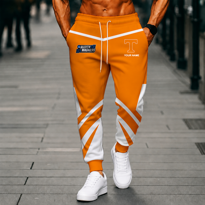 LIMITED EDITION - NEW CUSTOMIZED NCAA MAM28 TNV TENNESSEE VOLUNTEERS SWEATPANTS
