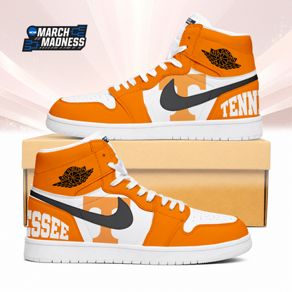 LIMITED EDITION - NEW CUSTOMIZED NCAA MAM28 TNV TENNESSEE VOLUNTEERS AIR JORDAN SNEAKERS