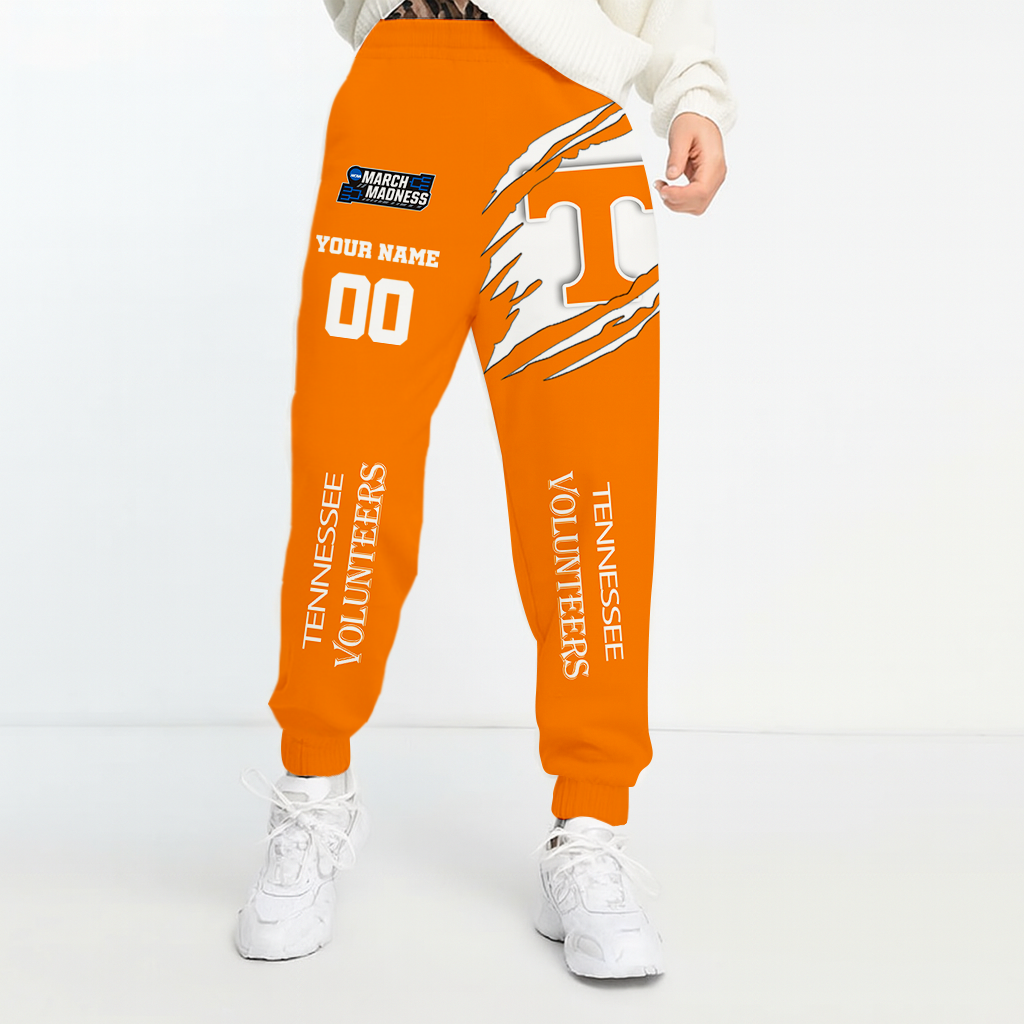 LIMITED EDITION - NEW CUSTOMIZED NCAA FBS28 TNV TENNESSEE VOLUNTEERS UNISEX LONG PANTS