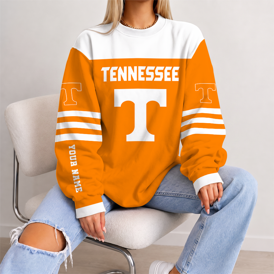 [FAN FAVORITE] NEW CUSTOMIZED NCAA MAM28 TNV TENNESSEE VOLUNTEERS STRAPPY UNISEX SWEATSHIRT