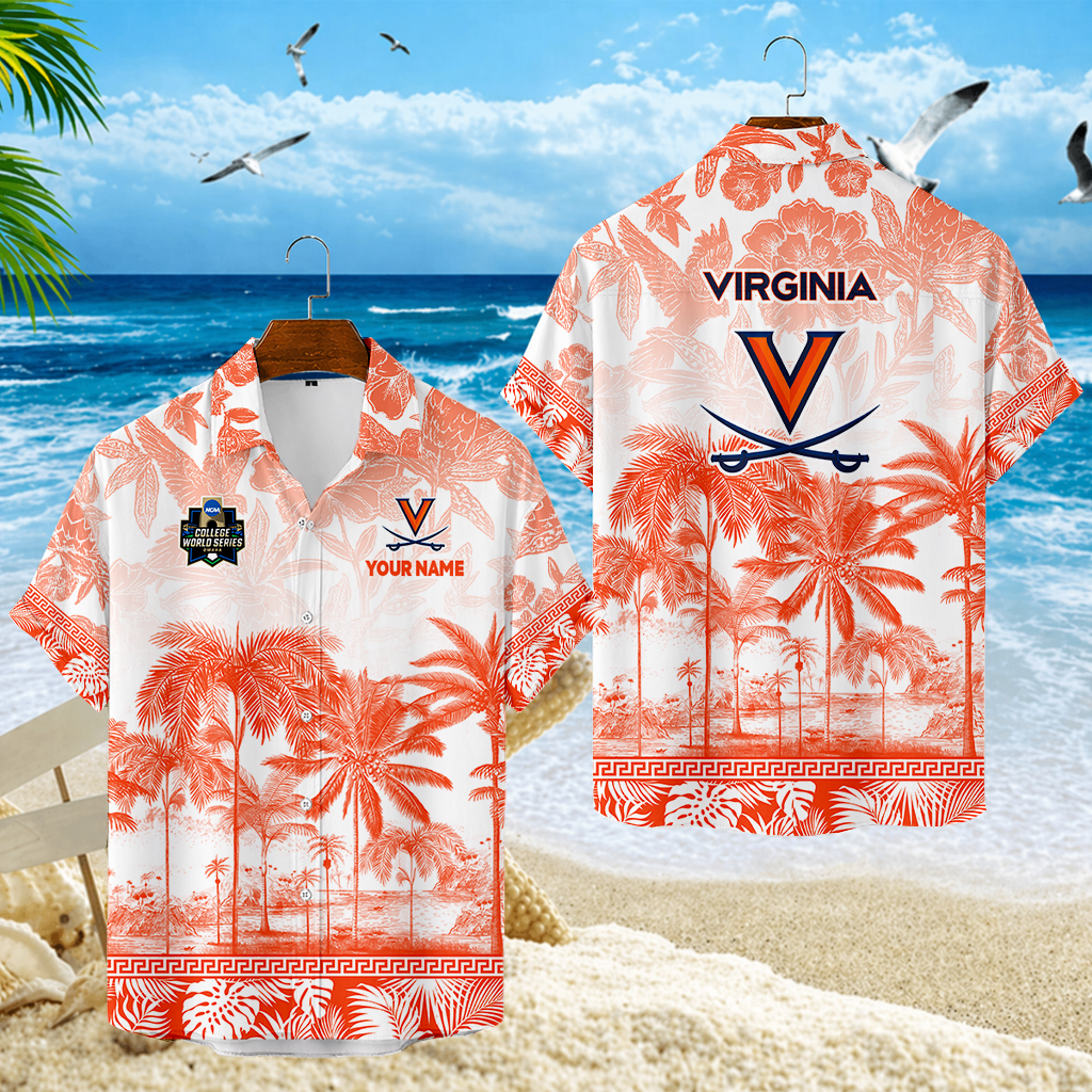 LIMITED EDITION - NEW CUSTOMIZED CWS28 VIC VIRGINIA CAVALIERS UNISEX HAWAIIAN SHIRT