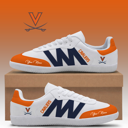 [FAN FAVORITE] NEW CUSTOMIZED NCAA CWS28 VIC VIRGINIA CAVALIERS CLASSIC SNEAKERS