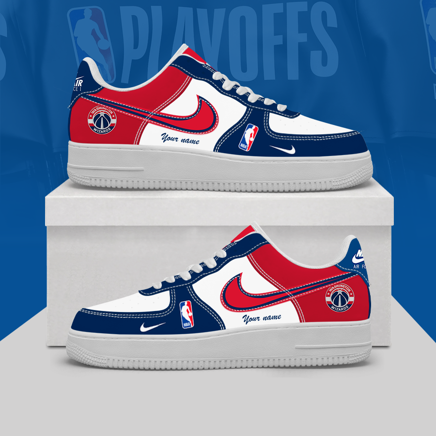 [HOT DEAL] NEW CUSTOMIZED NBA28 WWI WASHINGTON WIZARDS AF1 SHOES