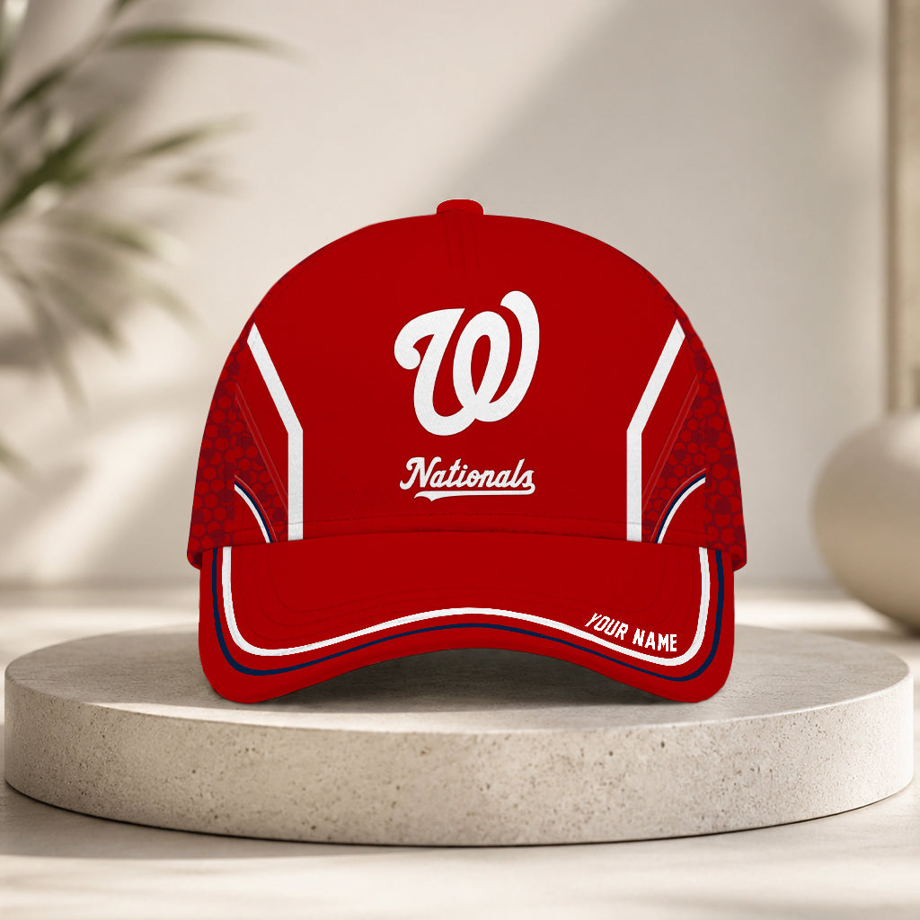 ELITE EDITION - NEW CUSTOMIZED MLB28 WNS WASHINGTON NATIONALS CLASSIC CAP