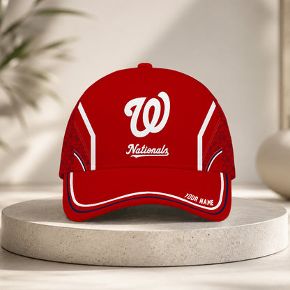ELITE EDITION - NEW CUSTOMIZED MLB28 WNS WASHINGTON NATIONALS CLASSIC CAP