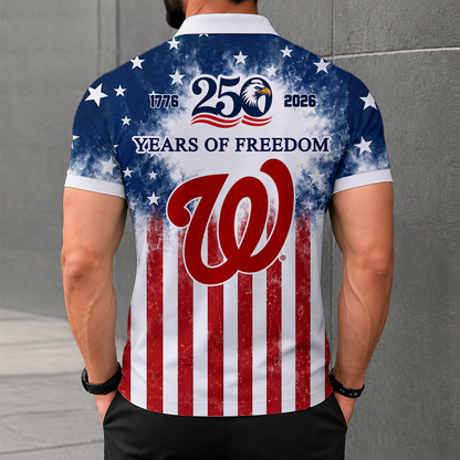 LIMITED EDITION - NEW CUSTOMIZED MLB28 WNS WASHINGTON NATIONALS POLO SHIRT, ZIP POLO SHIRT & T-SHIRTS