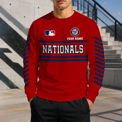 VIRAL EDITION - NEW CUSTOMIZED MLB28 WNS WASHINGTON NATIONALS UNISEX SWEATSHIRT