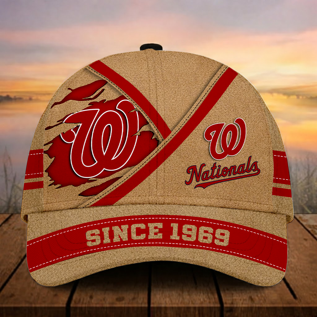 LIMITED EDITION - NEW CUSTOMIZED MLB28 WNS WASHINGTON NATIONALS CLASSIC CAP