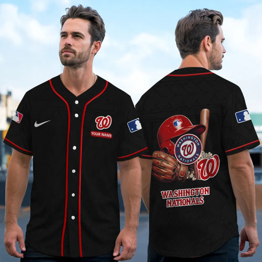 LIMITED EDITION - NEW CUSTOMIZED MLB28 WNS WASHINGTON NATIONALS BASEBALL JERSEY