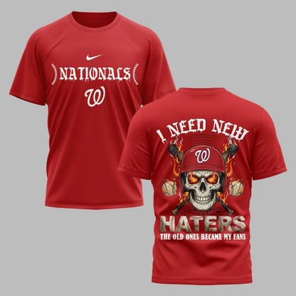 [FLASH SALE] NEW CUSTOMIZED MLB28 WNS WASHINGTON NATIONALS MUTICOLOR T-SHIRT