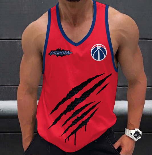 ELITE EDITION - NEW CUSTOMIZED NBA28 WWI WASHINGTON WIZARDS UNISEX TANK TOP