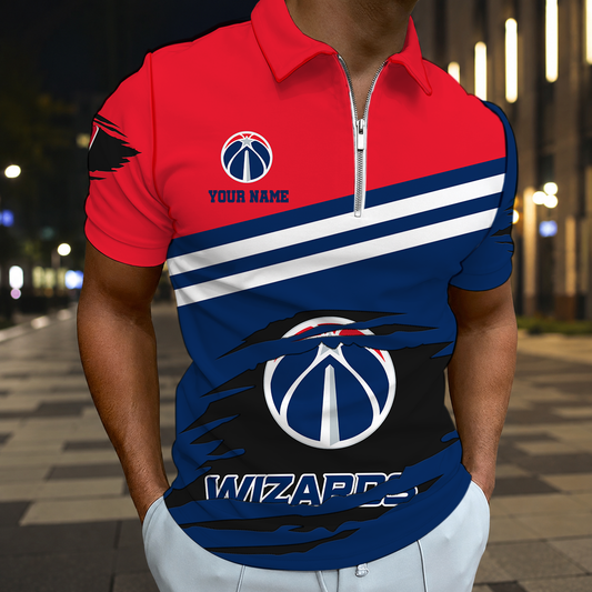 LIMITED EDITION - NEW CUSTOMIZED NBA28 WWI WASHINGTON WIZARDS T-SHIRT, POLO SHIRT, ZIP POLO SHIRT, SWEATSHIRT, HOODIE & ZIP HOODIE